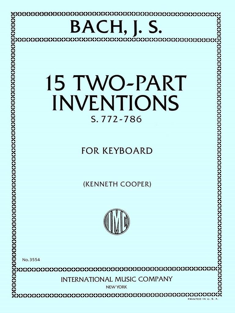 15 Two-Part Inventions (S.772-786) (Cooper)